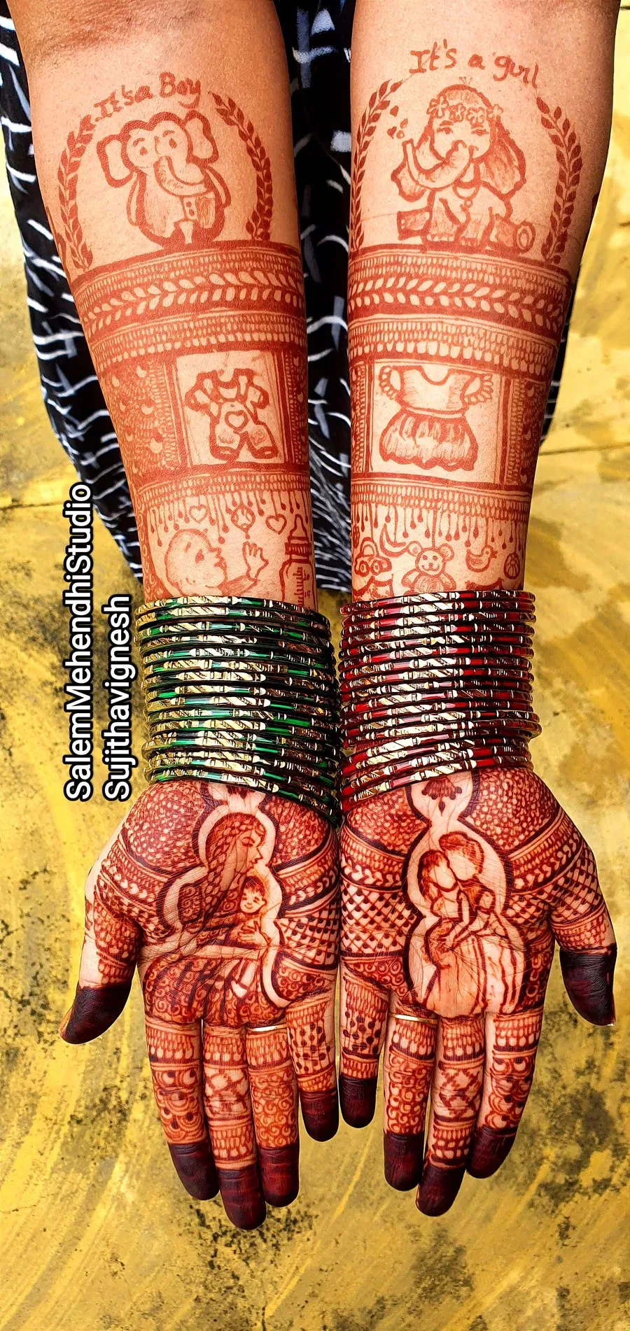 Foot Mehndi Design