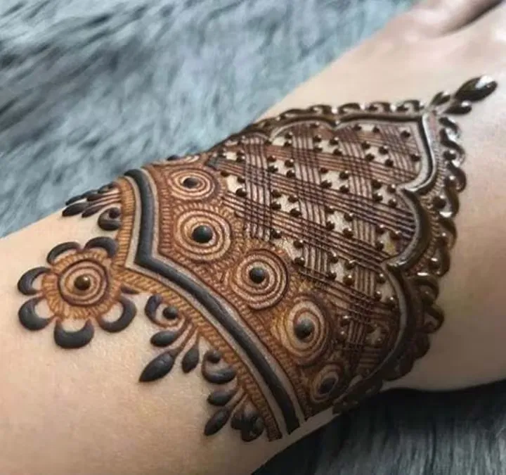 Full Hand Mehndi Design