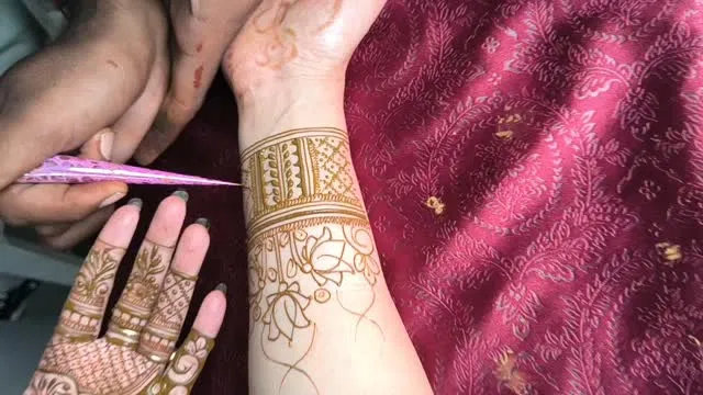 Full Hand Mehndi Design