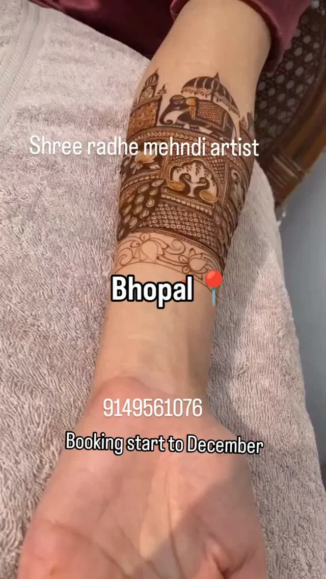 Foot Mehndi Design