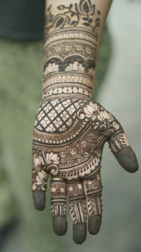 bridal mehndi design
