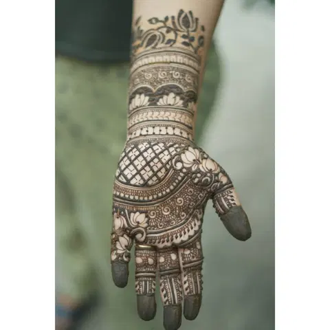 arabic bridal mehndi design