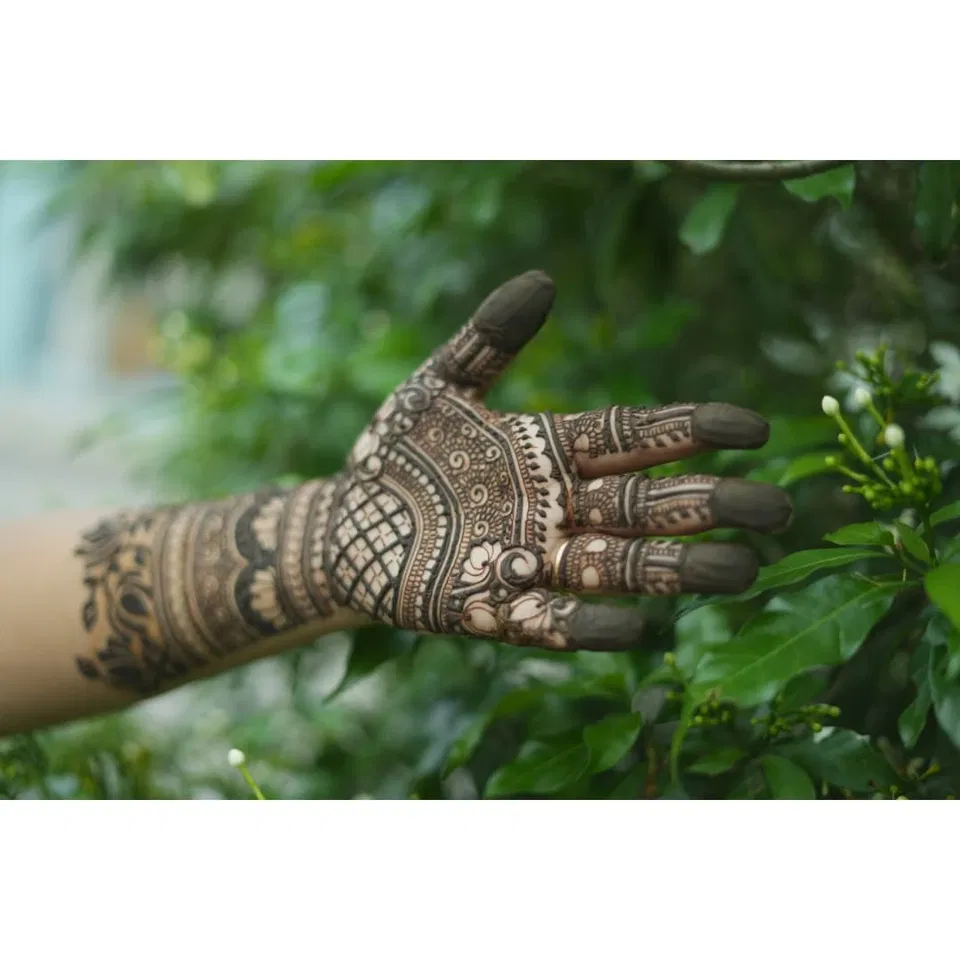 Arabic Bridal Mehndi Design (2)