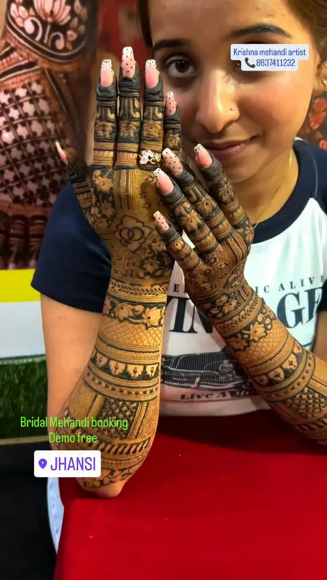 Full Hand Mehndi Design (3)