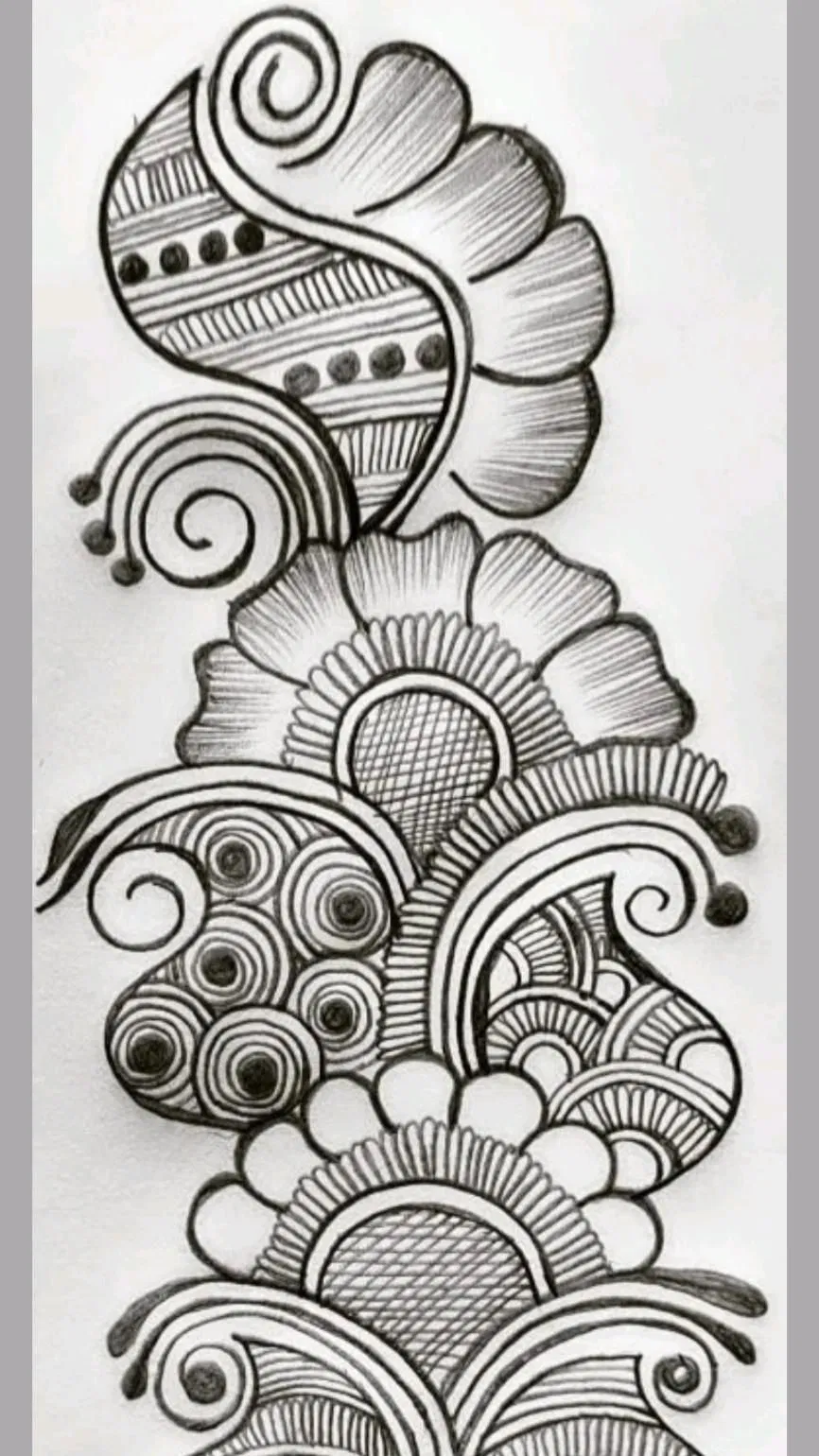 Arabic Simple Back Hand Mehndi Design (10)