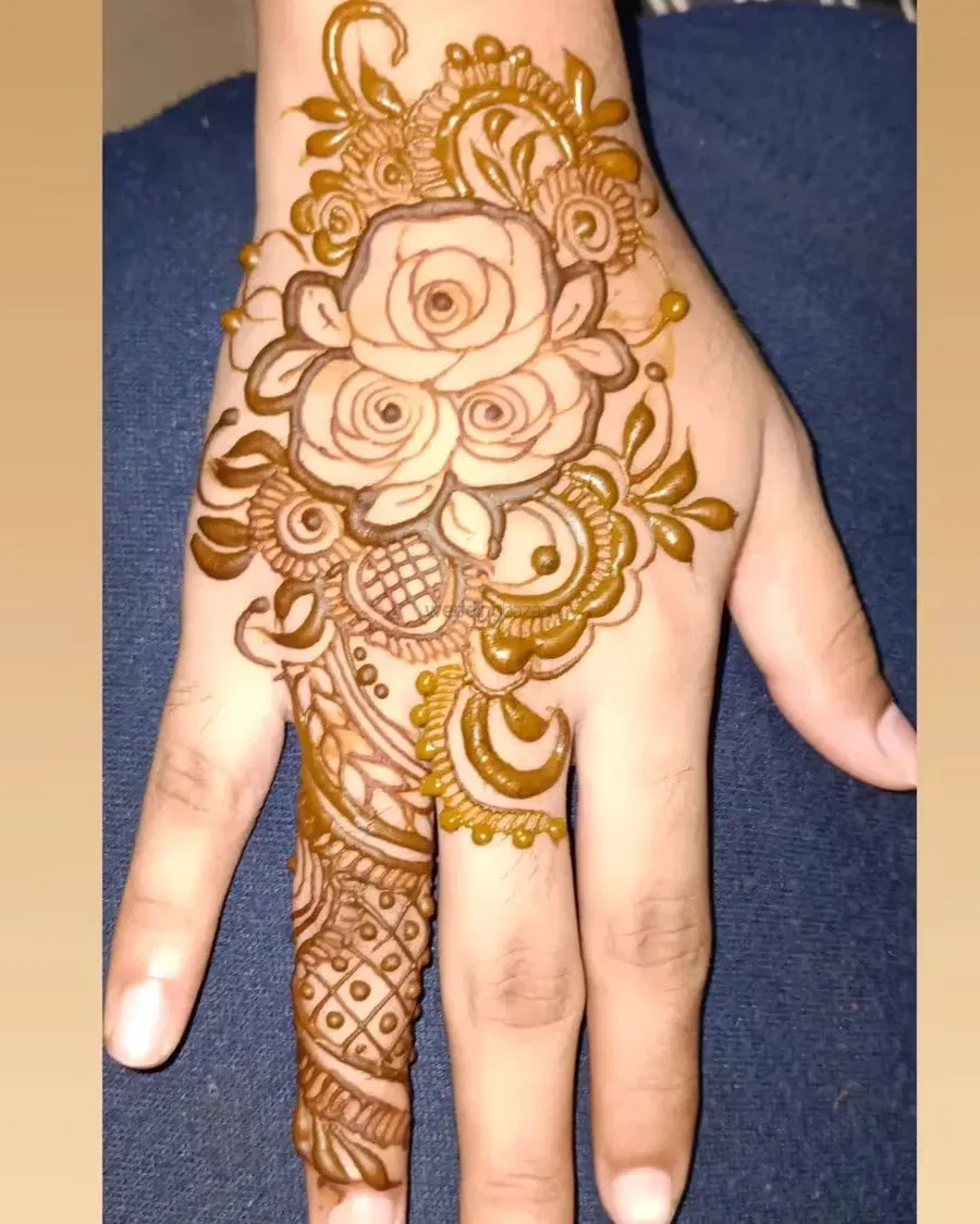 Full Hand Mehndi Design