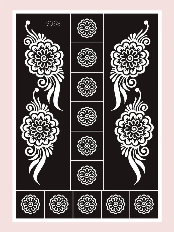 Arabic Mehndi Design with Gol Tikki, Flowers and Lotus (3)