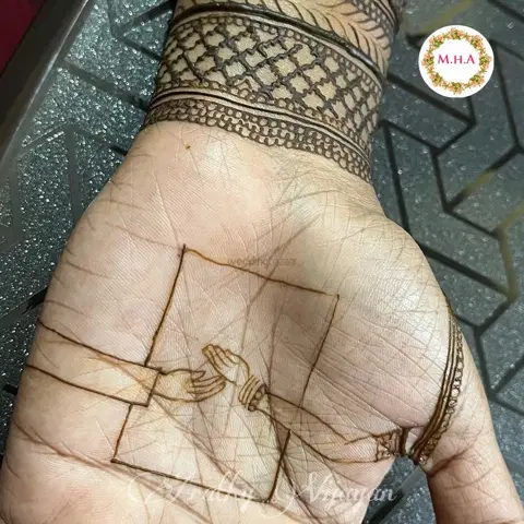 full hand mehndi design