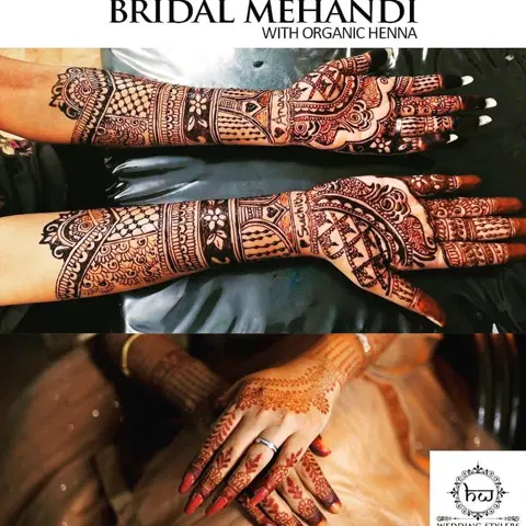 figure full hand mehndi design
