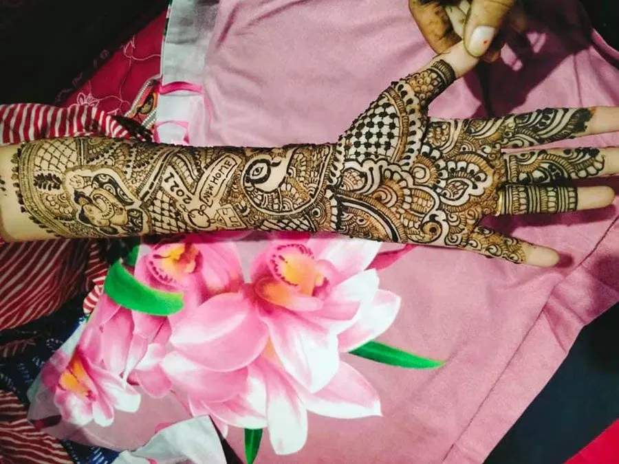 Full Hand Mehndi Design