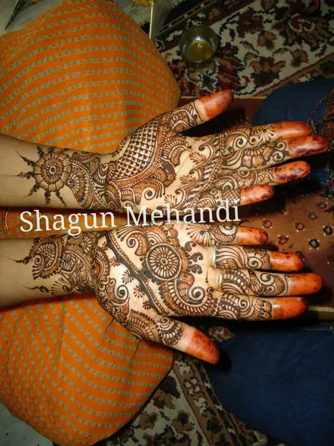 figure mehndi design