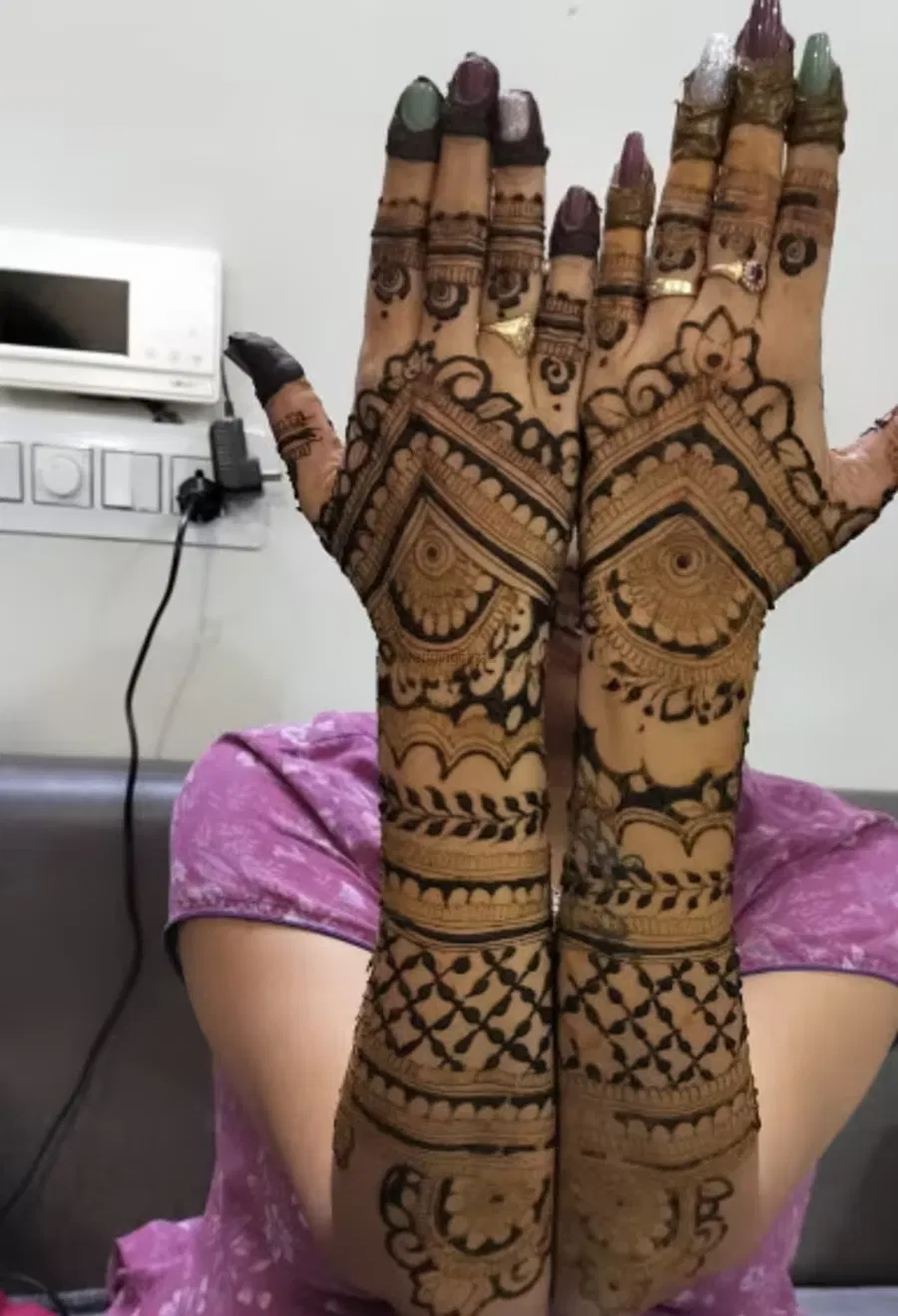 Full Hand Mehndi Design