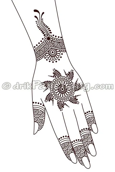 arabic mehndi design