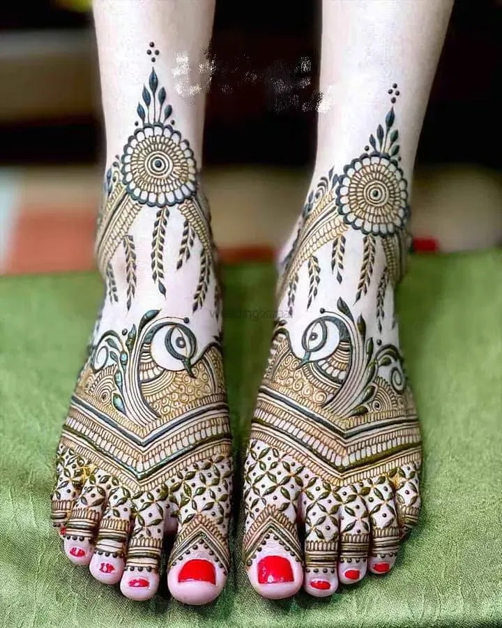Foot Mehndi Design