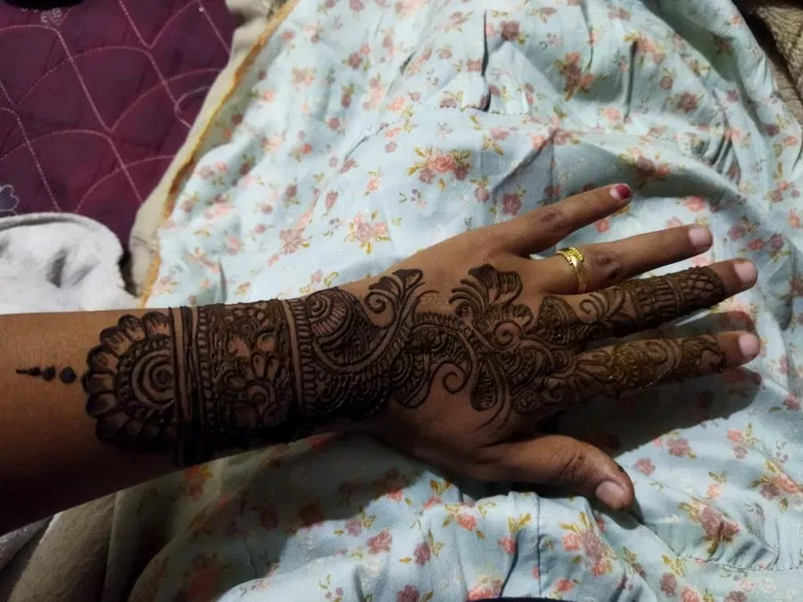 Full Hand Mehndi Design