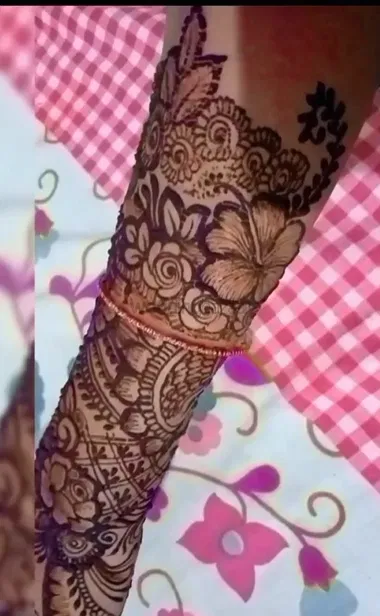 Full Hand Mehndi Design