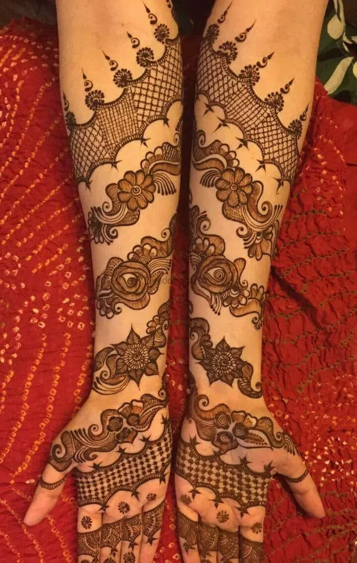 Foot Mehndi Design