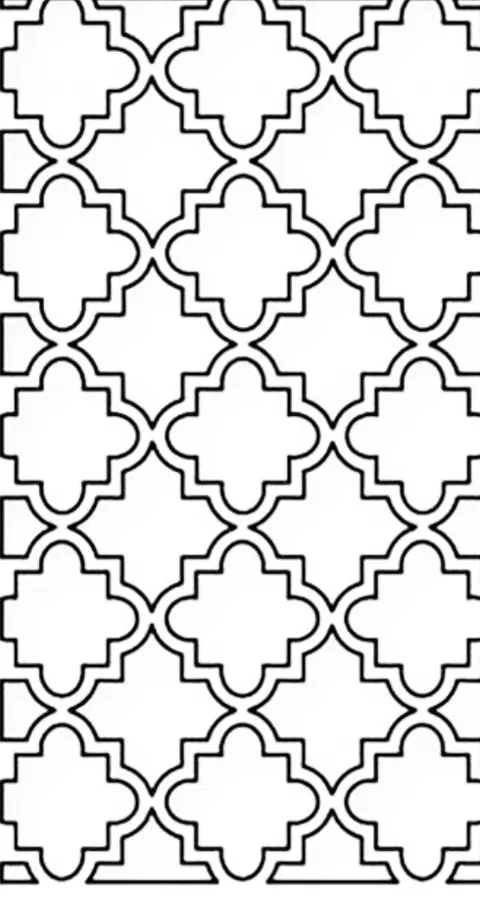 arabic circle mehndi design
