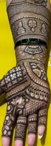 Full Hand Mehndi Design
