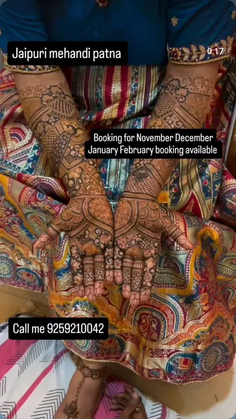 figure mehndi design