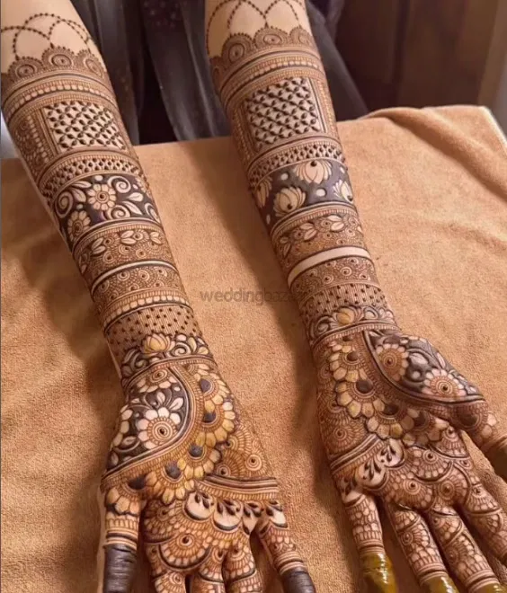 Full Hand Mehndi Design