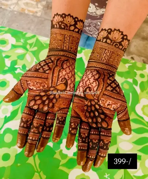 figure mehndi design