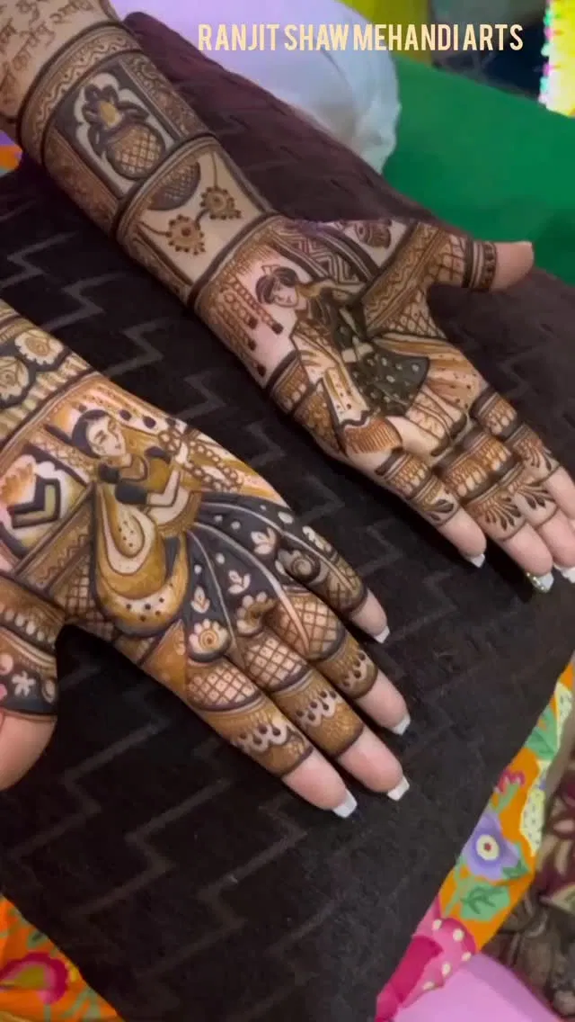 Aesthetic Mehndi Design