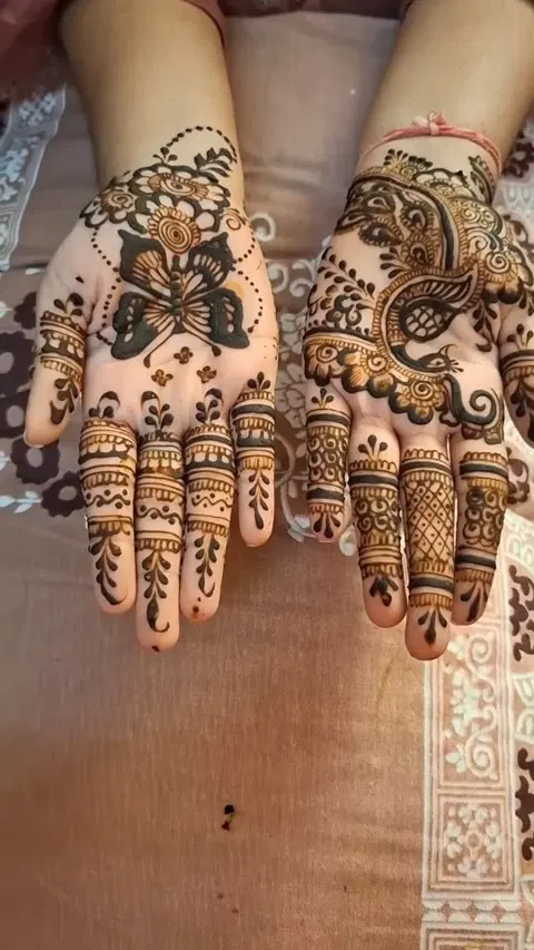 simple mehndi design