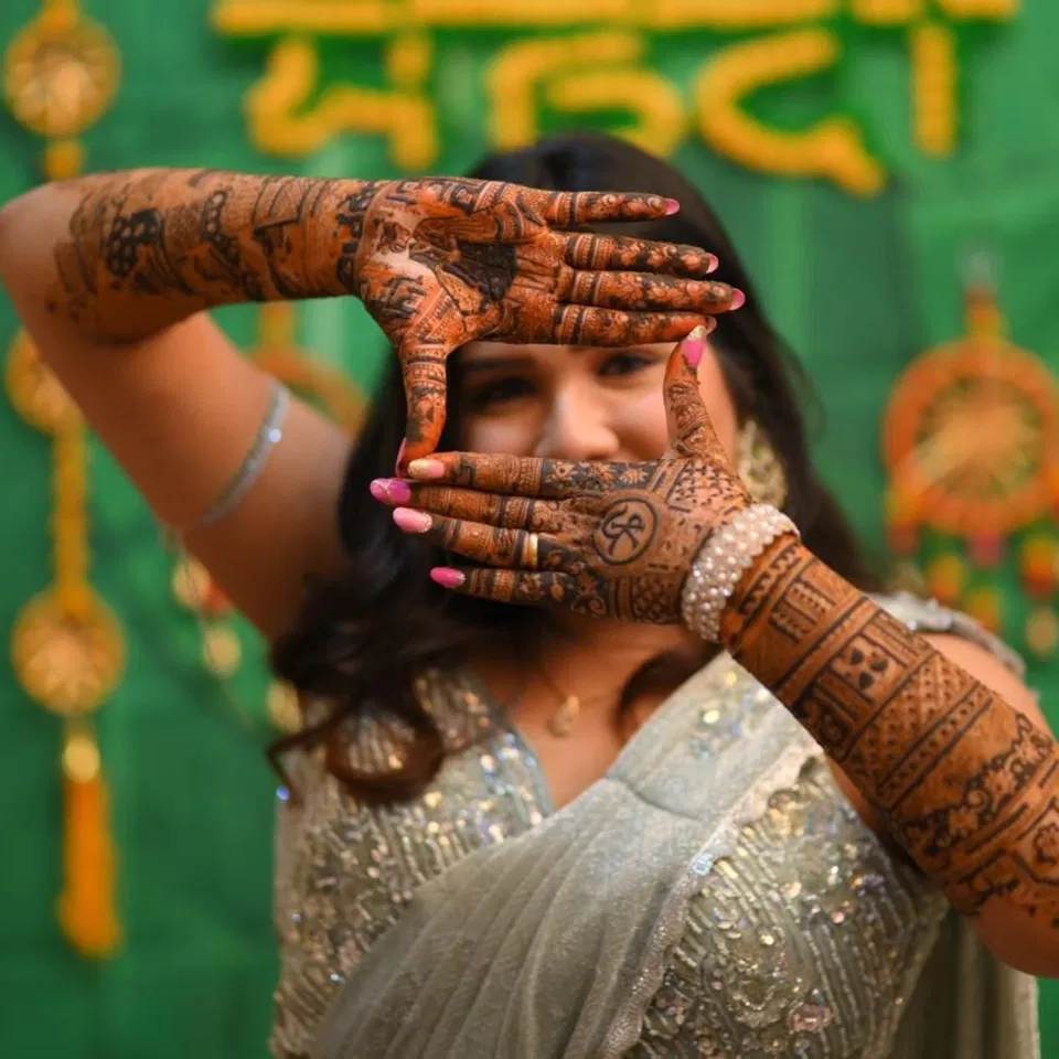 Aesthetic Bridal Mehndi Design