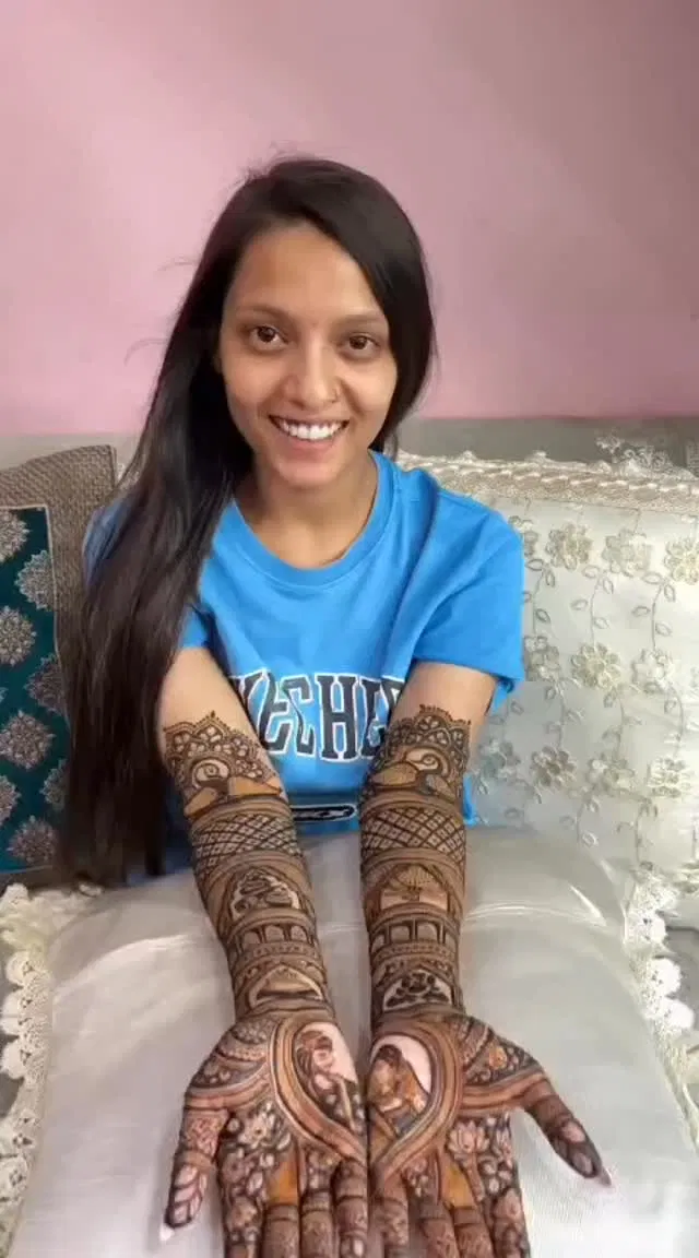 Full Hand Mehndi Design
