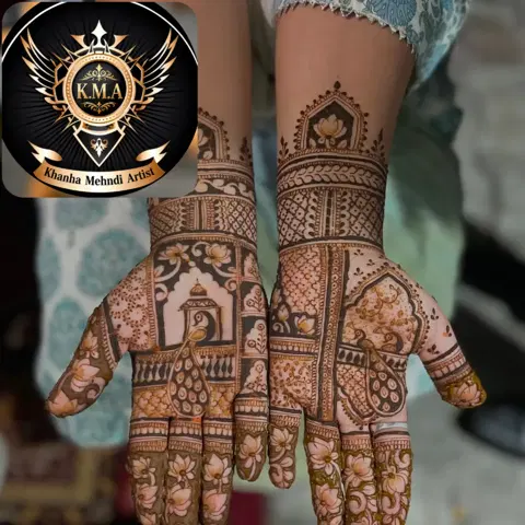bridal figure mehndi design