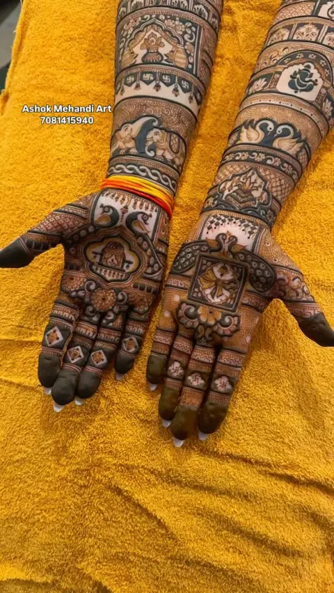 bridal mehndi design