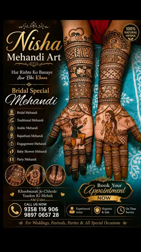 figure mehndi design