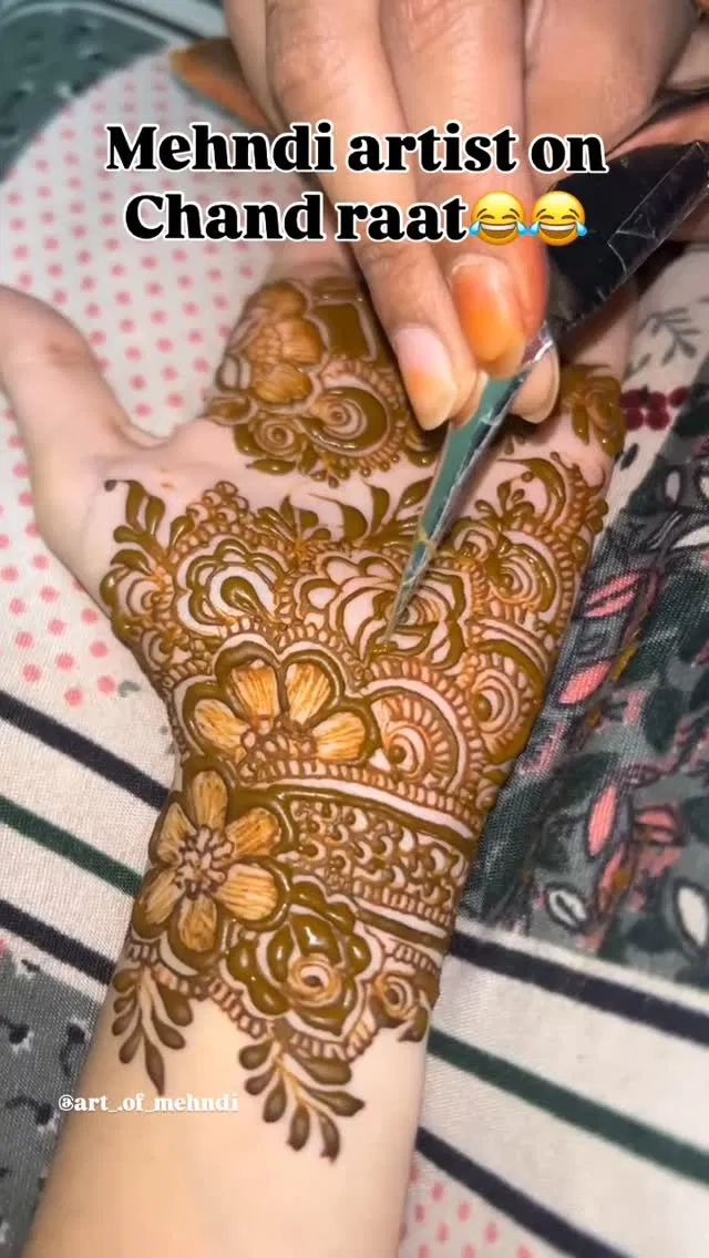 Full Hand Mehndi Design