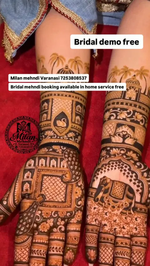 figure mehndi design
