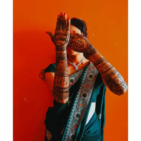 full hand mehndi design