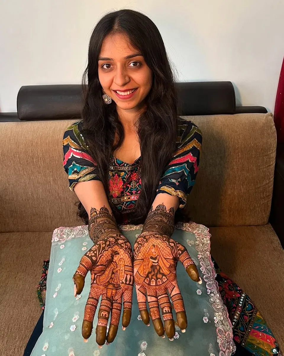 Bridal Full Hand Mehndi Design with Jaal (2)