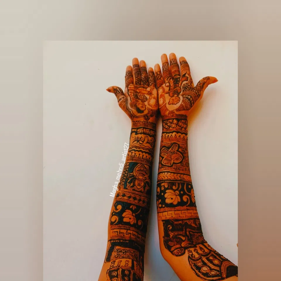 Full Hand Mehndi Design (5)
