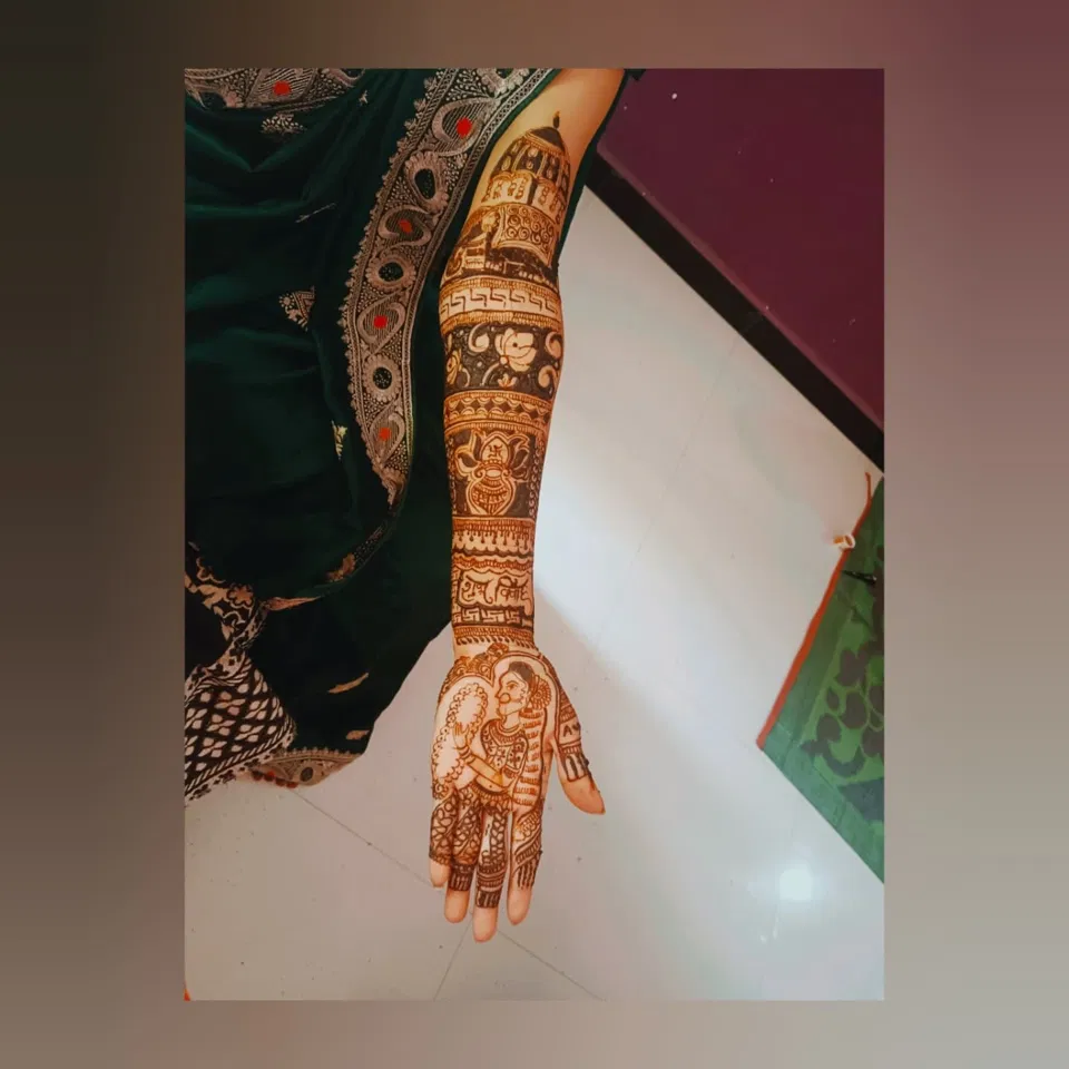 Full Hand Mehndi Design (6)
