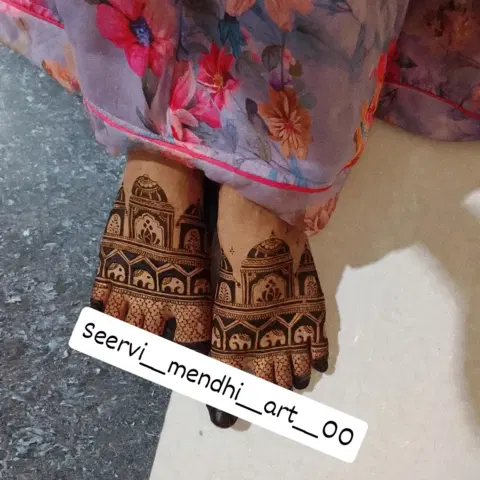 foot mehndi design