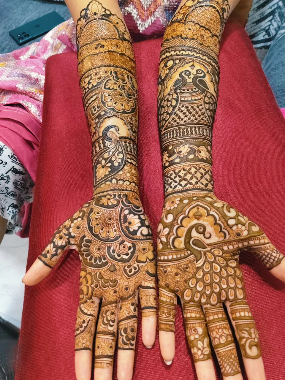 Full Hand Mehndi Design