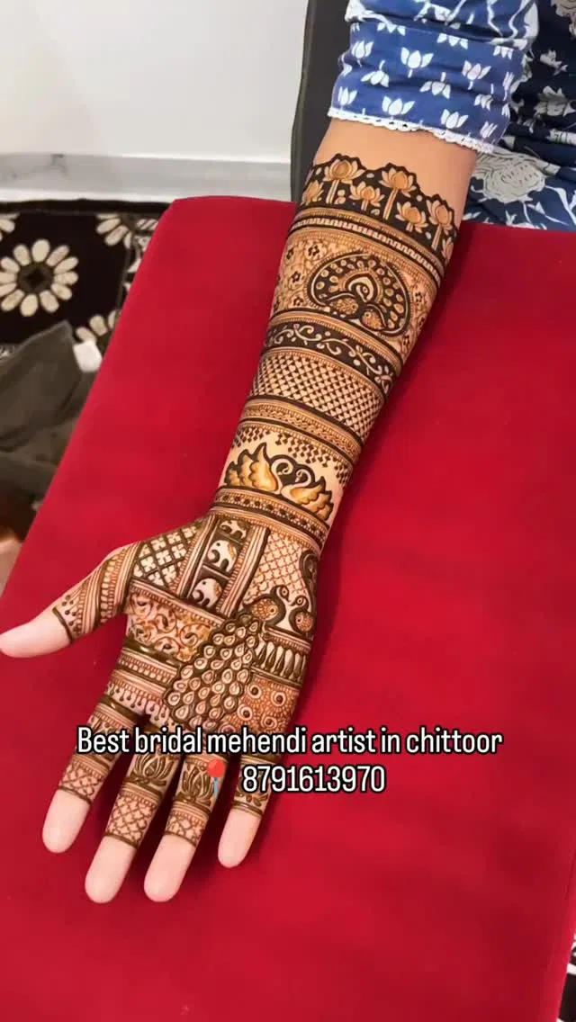 Full Hand Mehndi Design