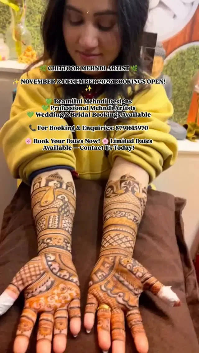 Mehndi Design with Figures