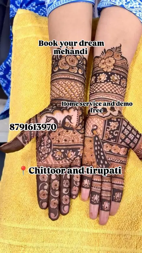 bridal figure full hand mehndi design