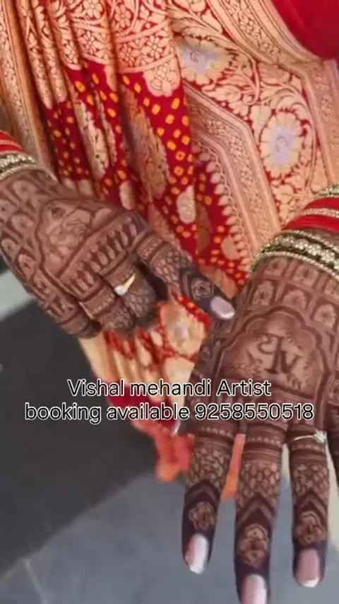 bridal figure mehndi design