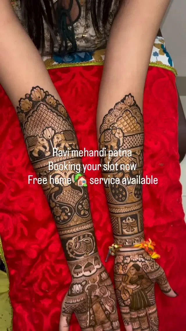 Full Hand Mehndi Design