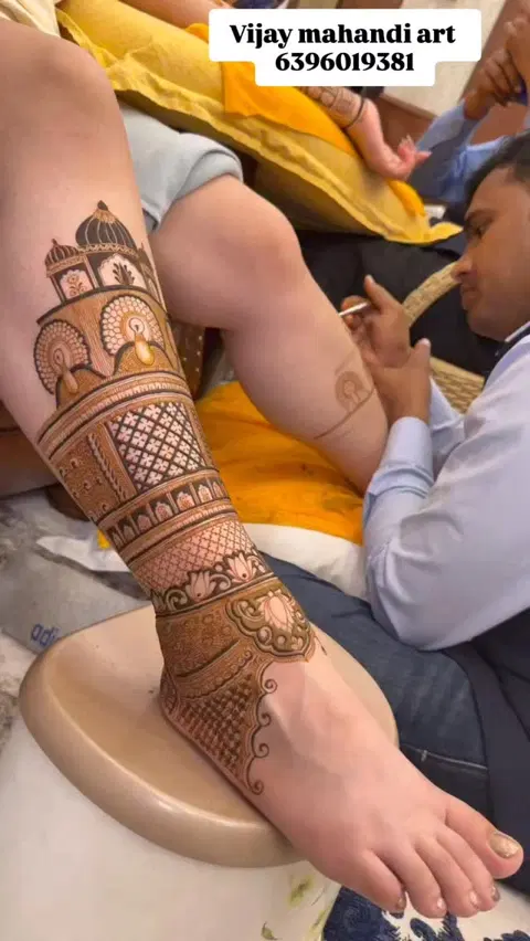 bridal mehndi design