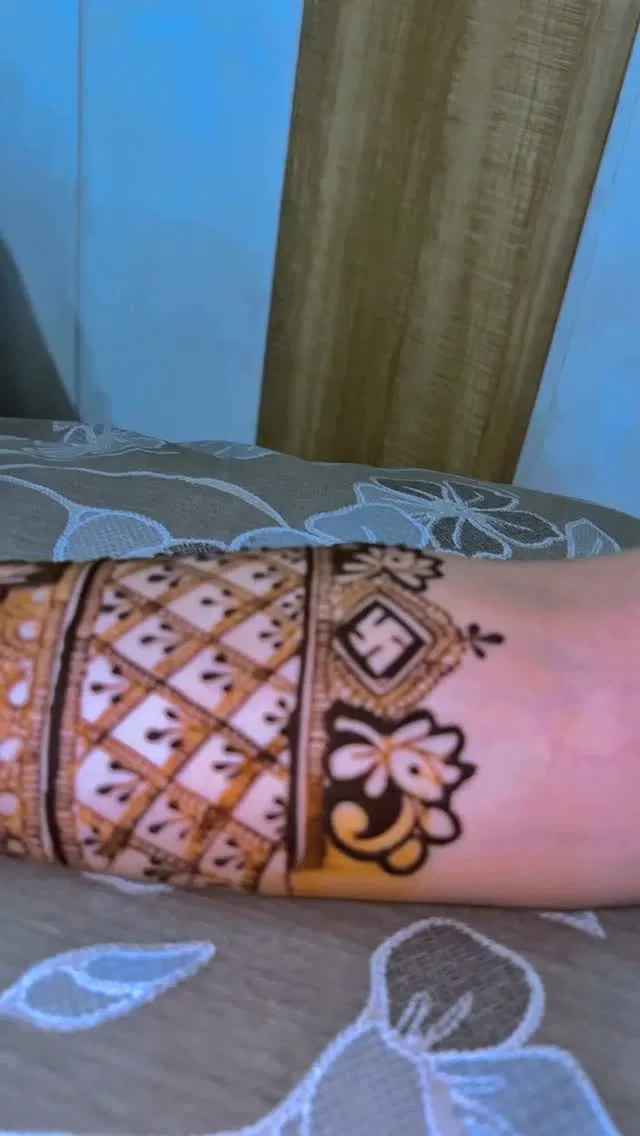 Full Hand Mehndi Design