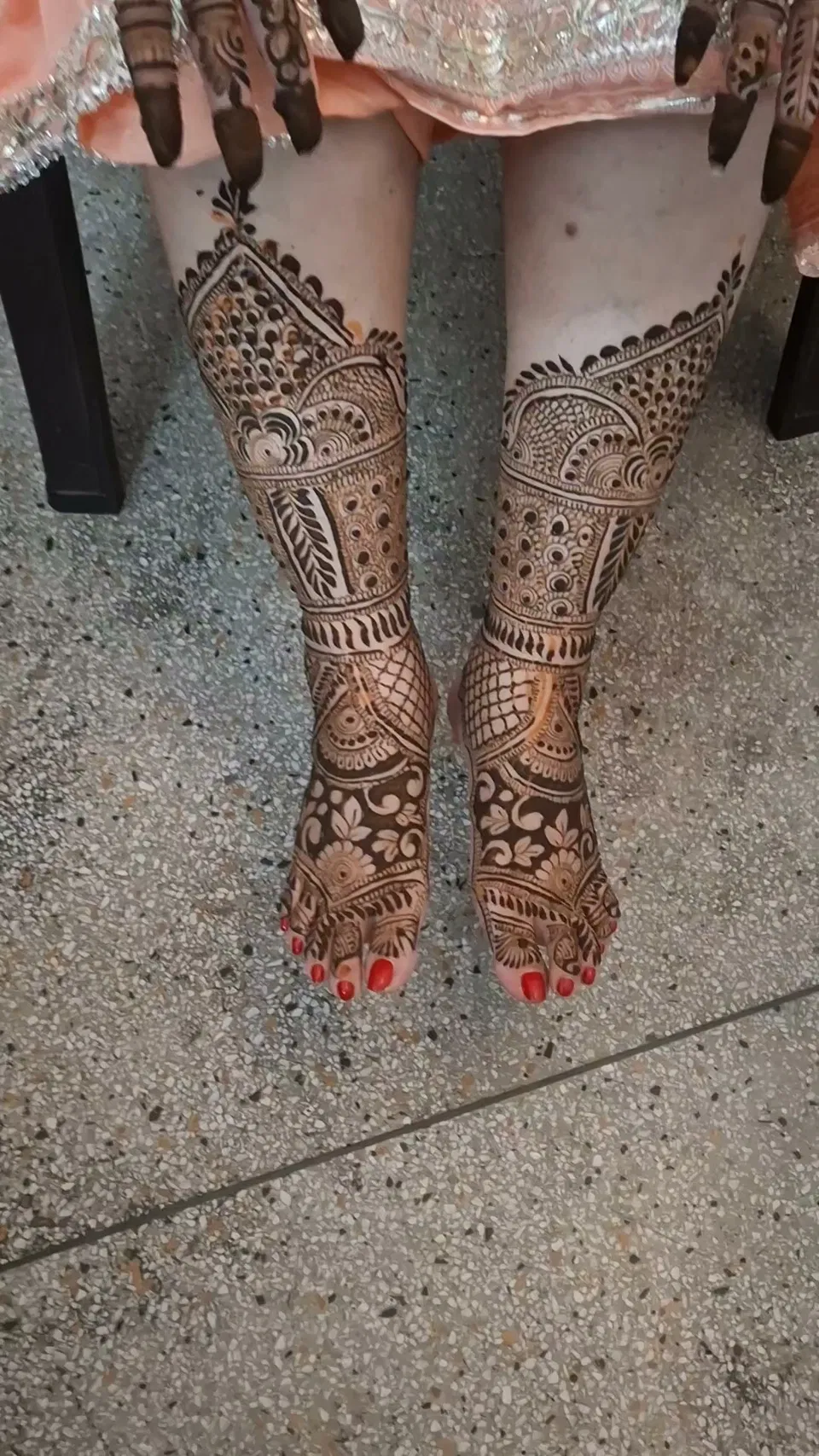 Foot Mehndi Design