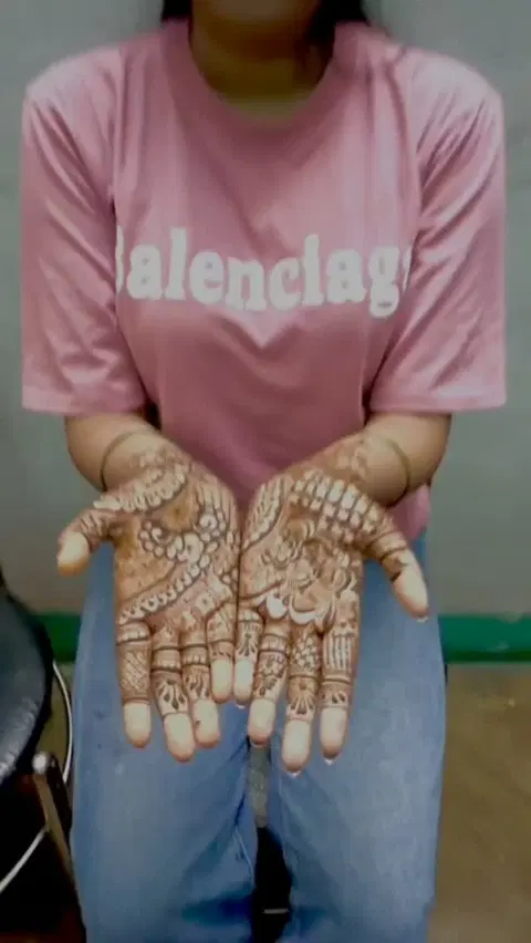 arabic bridal mehndi design